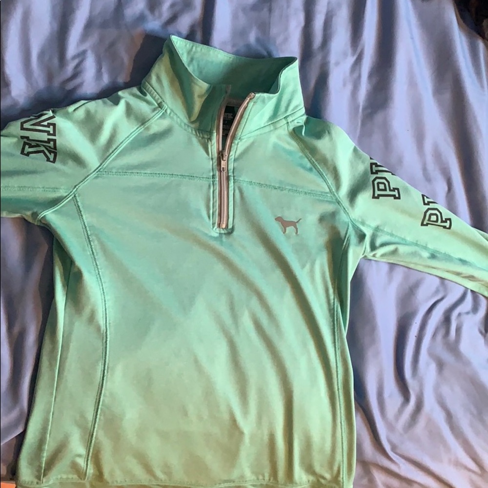 Quarter zip PINK jacket